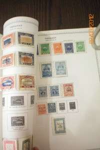 Minkus Album Bolivia Paraguay 1037 stamps 1863 1971 Used MH  