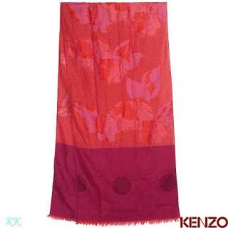 AUTH NEW in Box Kenzo Womens Scarf Italy  