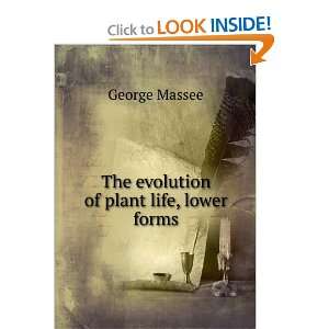    The evolution of plant life, lower forms George Massee Books