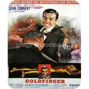  Vintage james bond 007 Movie Goldfinger MOUSE PAD Office 