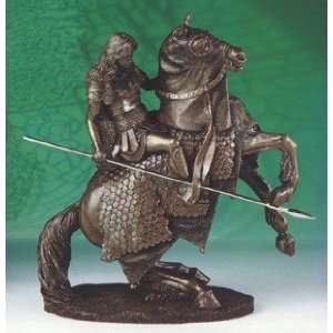  Bronze Sir Galahad Sculpture