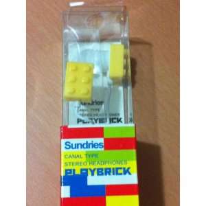  Stero Headphone Play Brick/ yellow Electronics