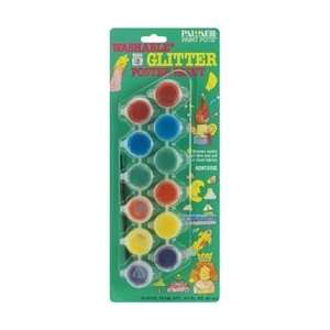  Palmer Washable Poster Paint Set Glitter 139506; 6 Items 