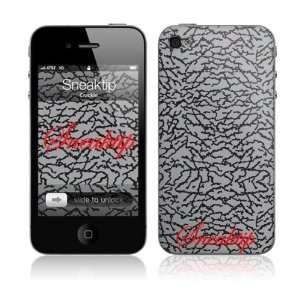   Music Skins MS SNTP20133 iPhone 4  Sneaktip  Crackle Skin Electronics