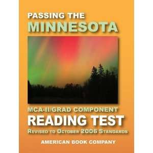   MCA II/GRAD Component Reading Test [Paperback] Mike Kabel Books