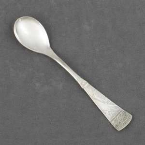  Japanese by Holmes Booth & Haydens, Silverplate Egg Spoon 