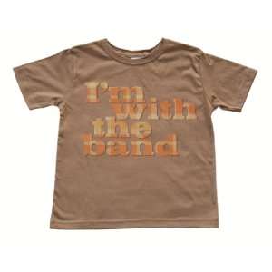  Im With The Band Boys Toddler Chestnut T Shirt 
