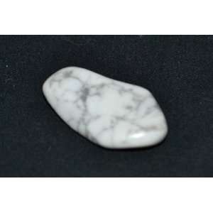 Tumbled White Howlite Healing Stones, Metaphysical Healing, Chakra 