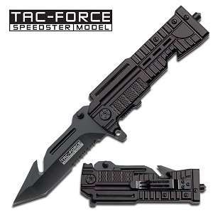 Tac Force TF 713BK Folding Knife 5 Inch Closed  Sports 