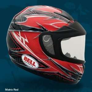 Bell Powersports 2011 Arrow Snow Full Face Helmet   Matrix Red