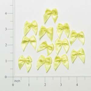    Craft Accent Bows   Yellow   12 pcs. Arts, Crafts & Sewing