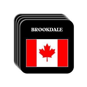  Canada   BROOKDALE Set of 4 Mini Mousepad Coasters 