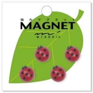  Midori Ladybug Magnet 5 Pk Toys & Games