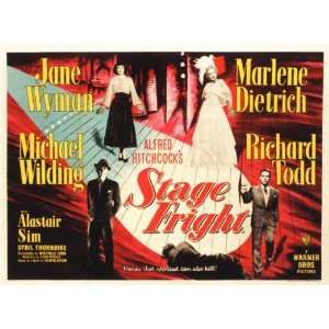  Stage Fright   Movie Poster   11 x 17