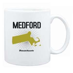  New  Medford Usa State   Star Light  Massachusetts Mug 