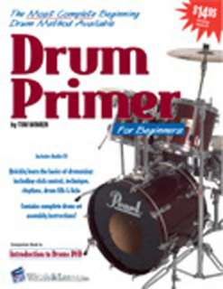 Drum Instruction Book/CD Set Snare Drum Stick Cymbals  