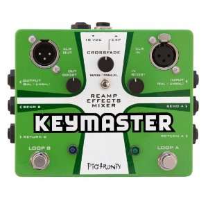    Pigtronix Keymaster Guitar Effects Loop Green Musical Instruments