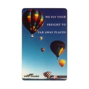 Collectible Phone Card EMO Trans Inc International Freight Hot Air 