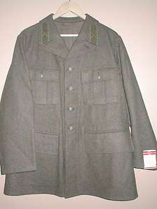 UNISSUED 1942 d. SWEDISH ARMY INFANTRY TUNIC W/INSIGNIA, X LARGE SIZE 