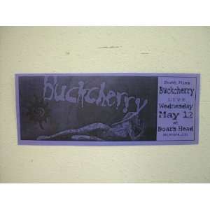  BuckCherry Buck Cherry Handbill Poster 