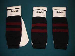 NWT Mens Riddell Tube Extra Long Ball Socks Lg. 3 pr  