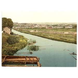  Photochrom Reprint of Bude, from the canal, Cornwall 