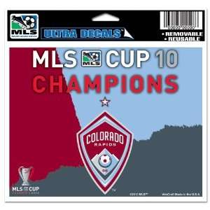  MLS Cup Champions Ultra decals 5 x 6   colored Sports 