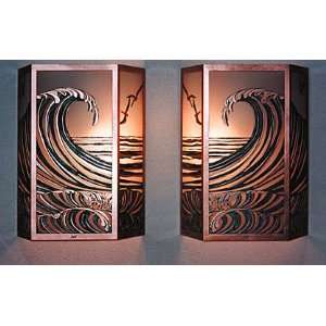  Surf Copper Wall Sconce (Right)