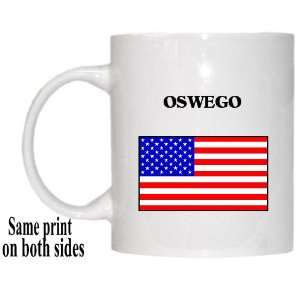  US Flag   Oswego, New York (NY) Mug 
