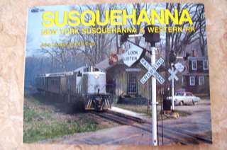 Susquehanna New York & Western Railroad 1991 Book  
