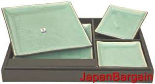 Japanese Porcelain Sushi Dinner Plate Gift Set BH75 LG  