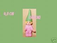 Figurine PVC BRB  david le gnome  bébé debout rose  