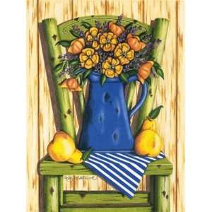   Chair Finest LAMINATED Print Kathy Middlebrook 13x17