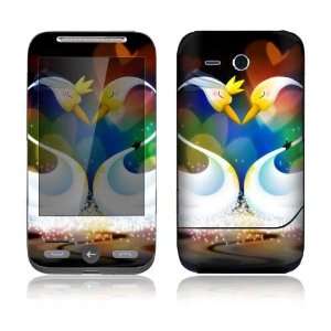  HTC Freestyle Decal Skin   Swan Sweethearts Everything 