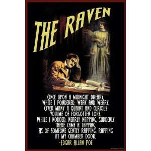  Exclusive By Buyenlarge The Raven 28x42 Giclee on Canvas 