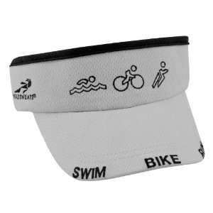  Headsweats Mens Super Visor Swim Bike Run Hat