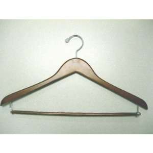   Hangers With Locking Bar in Light Walnut by Proman