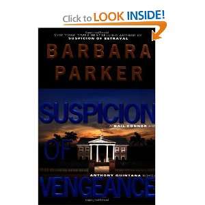  Suspicion of Vengeance [Hardcover] Barbara Parker Books