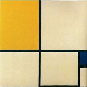  Hand Made Oil Reproduction   Piet Mondrian   32 x 32 