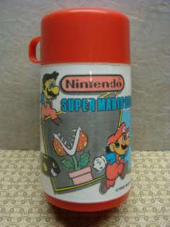 1988 Nintendo Super Mario Bros. Thermos for Lunch Box  