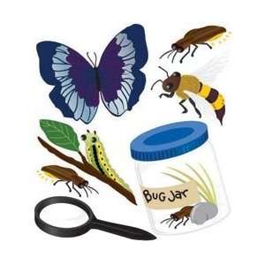   Dimensional Stickers   Butterfly Bugs Jars Arts, Crafts & Sewing