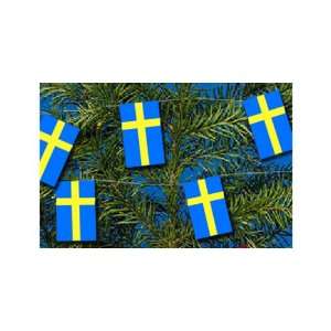  Flags of Sweden on Strings Patio, Lawn & Garden