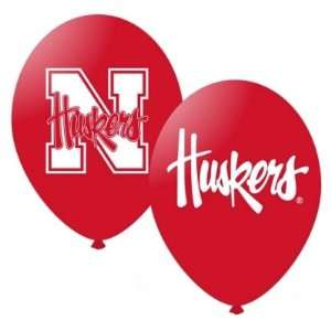  University of Nebraska Latex Balloons 