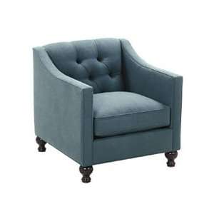  Seraphina Designer Style Tufted Back Fabric Accent Chair 
