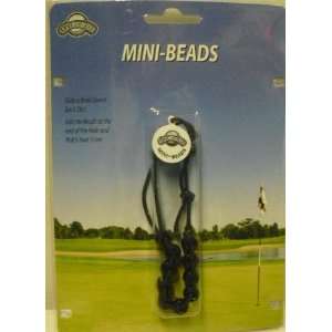  On Course Mini Bead Golf Counter Black