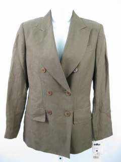 NWT DKNY Brown Double Breasted Blazer Jacket Coat 2  