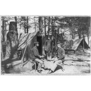 Provost Guard at HQ,6th Army Corps,near Hazel River,Va.,1864  