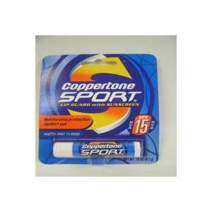    Coppertone Sport Lip Guard with Sunscreen, SPF 15   0.15 Oz Beauty