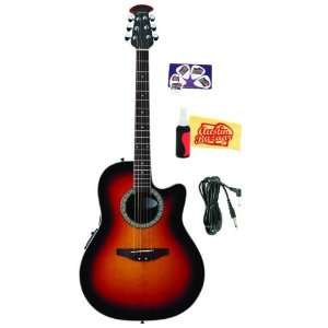  Ovation ICC24 1 Limited Edition Mid Depth Cutaway Acoustic 