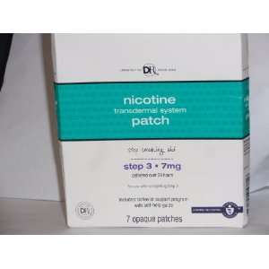  Habitrol DR Nicotine Opaque Patches Step 3 (7 Patches 
